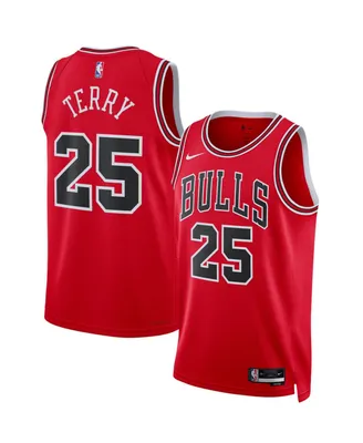 Men's and Women's Nike Dalen Terry Red Chicago Bulls 2022 Nba Draft First Round Pick Swingman Jersey - Icon Edition