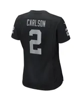 Women's Nike Daniel Carlson Black Las Vegas Raiders Game Player Jersey