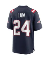 Nike Men's Ty Law New England Patriots Game Retired Player Jersey