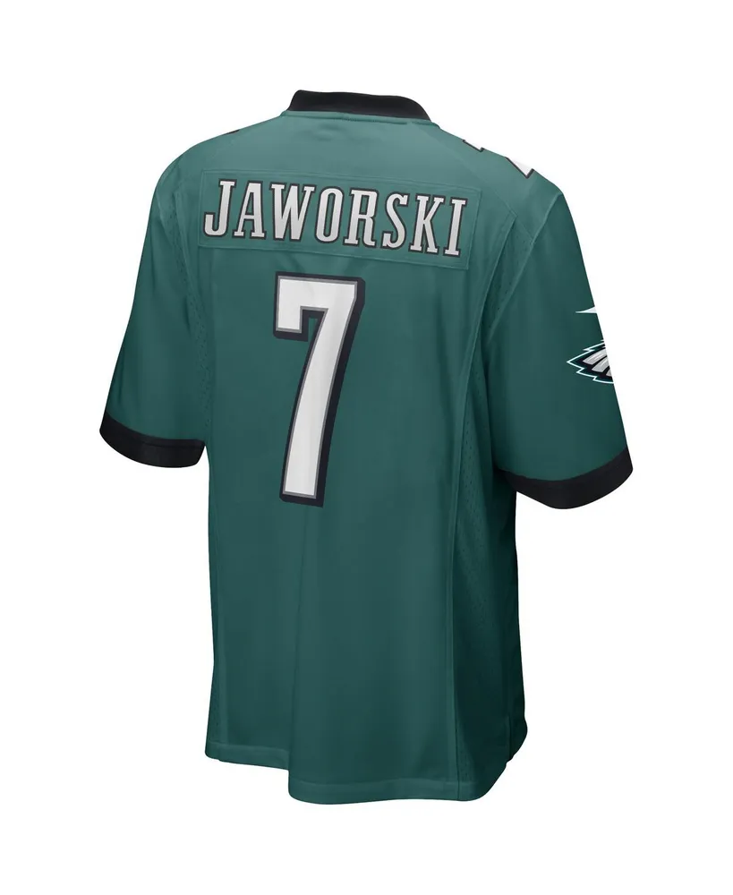 Men's Nike Ron Jaworski Midnight Green Philadelphia Eagles Game Retired Player Jersey