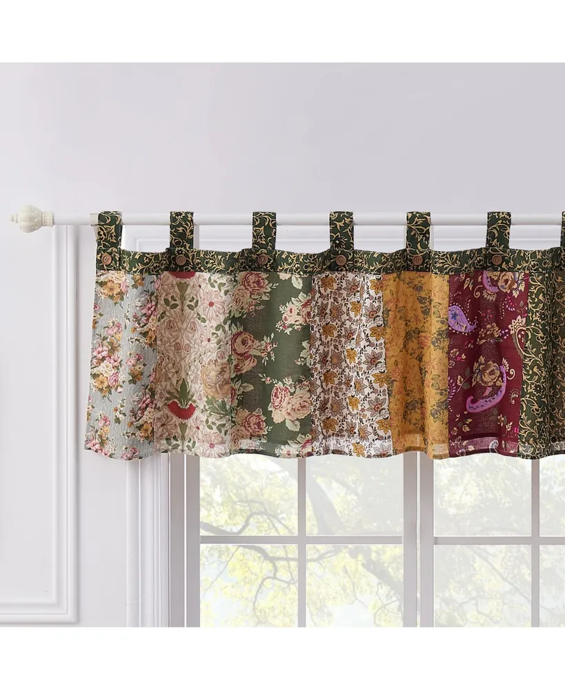 Greenland Home Fashions Antique Chic Window Valance