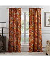 Greenland Home Fashions Astoria Spice Window Panel Pair