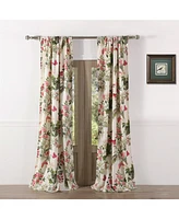 Greenland Home Fashions Butterflies Window Panel Pair