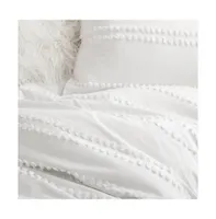 Dormify Billie Pom Pom Stripe Comforter & Sham Sets, Cotton, Full
