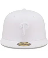 Men's New Era Philadelphia Phillies White on 59FIFTY Fitted Hat