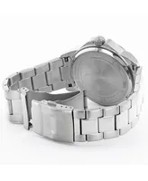 Mathey-Tissot Men's Excalibur Collection Three Hand Date Stainless Steel Bracelet Watch, 45mm