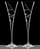 Lenox Stemware, Adorn Toasting Flutes, Set of 2