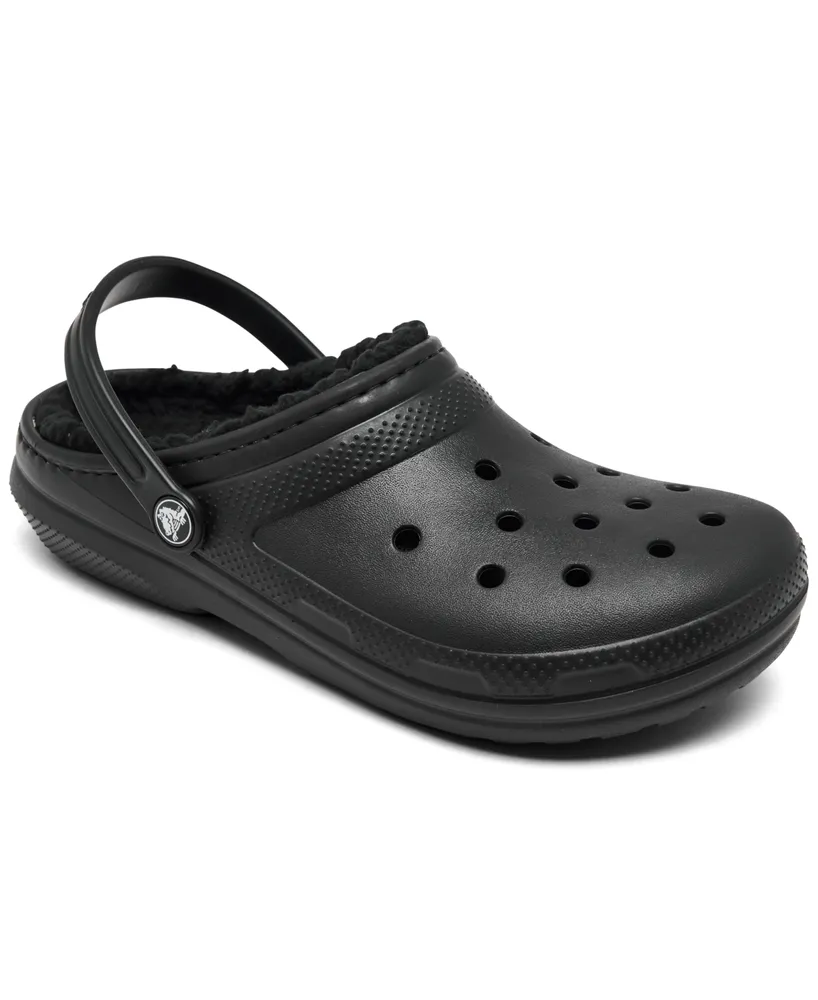 Crocs Big Kids Classic Lined Clogs from Finish Line
