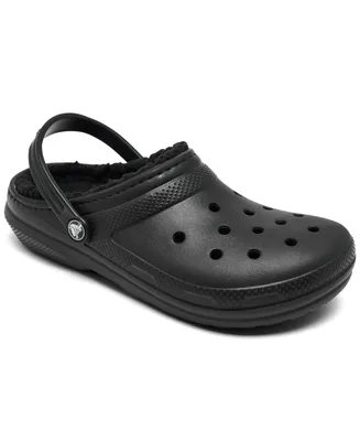 Crocs Big Kids Classic Lined Clogs from Finish Line