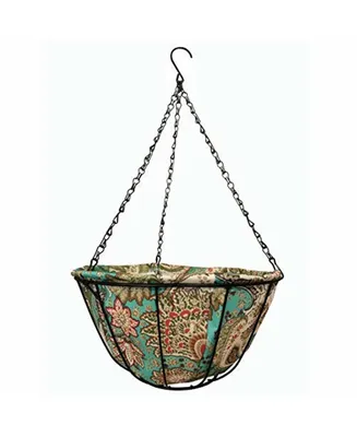 Gardener's Select Hanging Basket with Fabric Coco Liner, 12 diameter