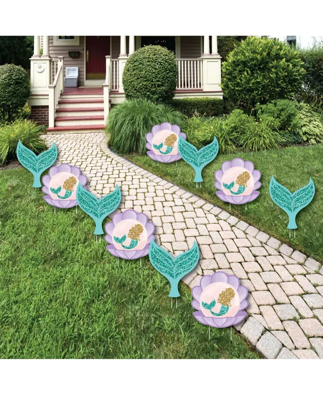 Pirates Lawn Decorations Outdoor Birthday Party Yard Decorations Beware of  Pirates Shaped Lawn Ornaments 10 Pc. 