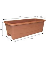 Novelty (80655) EarthBox Junior Garden Kit, Natural, Terra Cotta