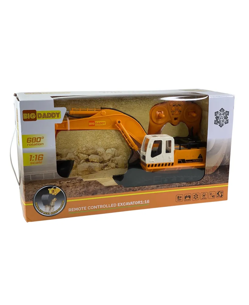 Big Daddy Channel 11 Shovel Digging Excavator with Low Push Bar