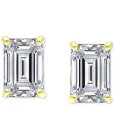 Giani Bernini Cubic Zirconia Baguette Stud Earrings, Created for Macy's