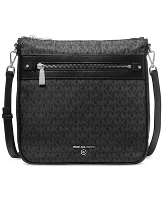 Michael Kors Logo Jet Set Charm Large North South Crossbody