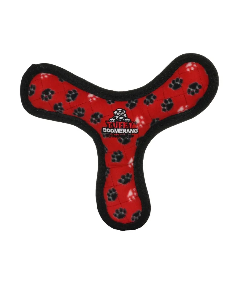 Tuffy Ultimate Boomerang Red Paw