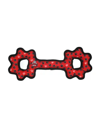 Tuffy Ultimate Tug-o-Gear Red Paw, Dog Toy