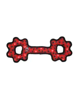 Tuffy Ultimate Tug-o-Gear Red Paw, Dog Toy