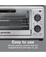 Proctor Silex 4 Slice Toaster Oven Broiler - 31260