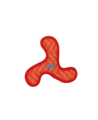 DuraForce Jr Boomerang ZigZag Red-Red, Dog Toy