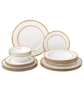 Lorren Home Trends 20 Piece Service for 4 Dinnerware Set