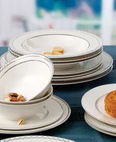 Lorren Home Trends 20 Piece Service for 4 Dinnerware Set