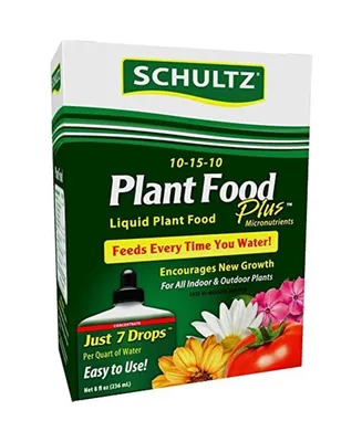 Schultz Plant Food Plus All Purpose Food Liquid Concentrate, 8 fl oz