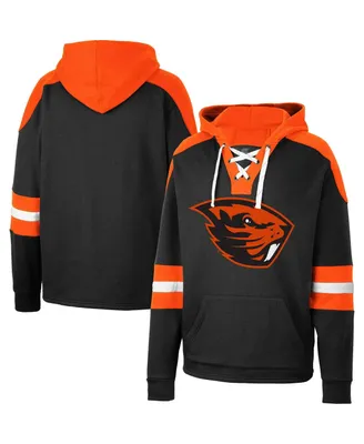 Men's Colosseum Oregon State Beavers Lace-Up 4.0 Pullover Hoodie