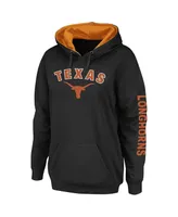 Women's Colosseum Texas Longhorns Loud and Proud Pullover Hoodie