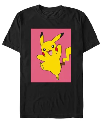 Fifth Sun Men's Pokemon Pika Leap Short Sleeve T-shirt