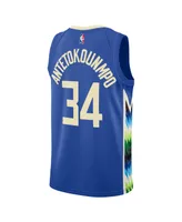 Giannis Antetokounmpo Milwaukee Bucks City Edition 2023/24 Men's Nike  Dri-FIT NBA Swingman Jersey