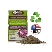 Pitt Moss PittMoss Performance Organic Peat-Free Potting Mix, 1 Cubic Foot