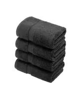 Superior Egyptian Cotton 4-Piece Hand Towel Set