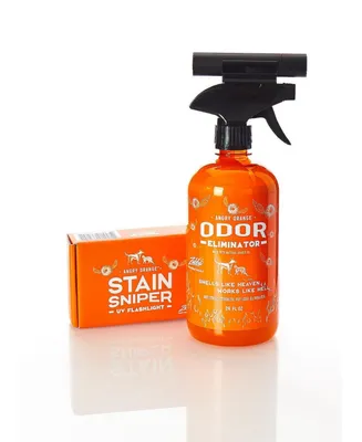 Angry Orange 24 oz Pet Odor Eliminator and Stain Sniper Bundle