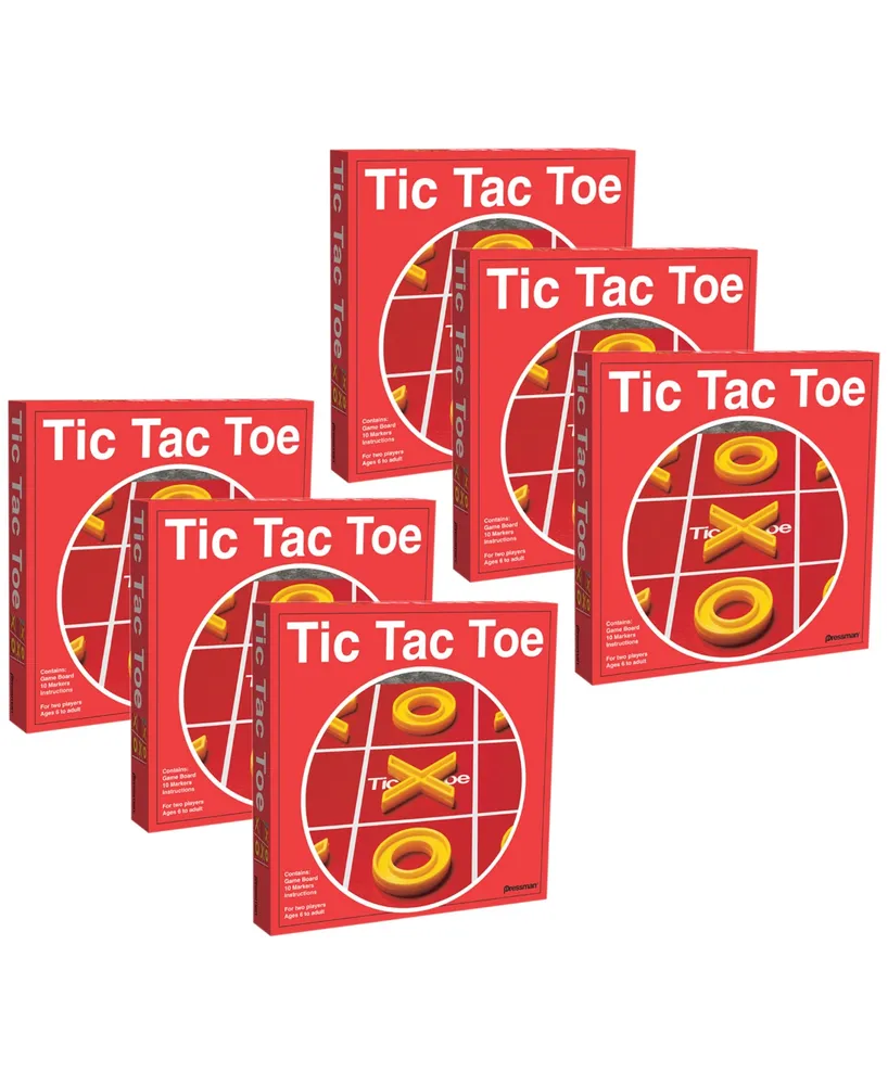 Studio Mercantile Premium Solid Wood Tic-tac-toe Board Game - Macy's