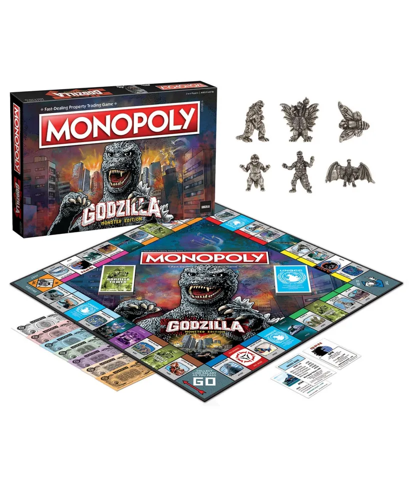 USAopoly Monopoly Godzilla Game