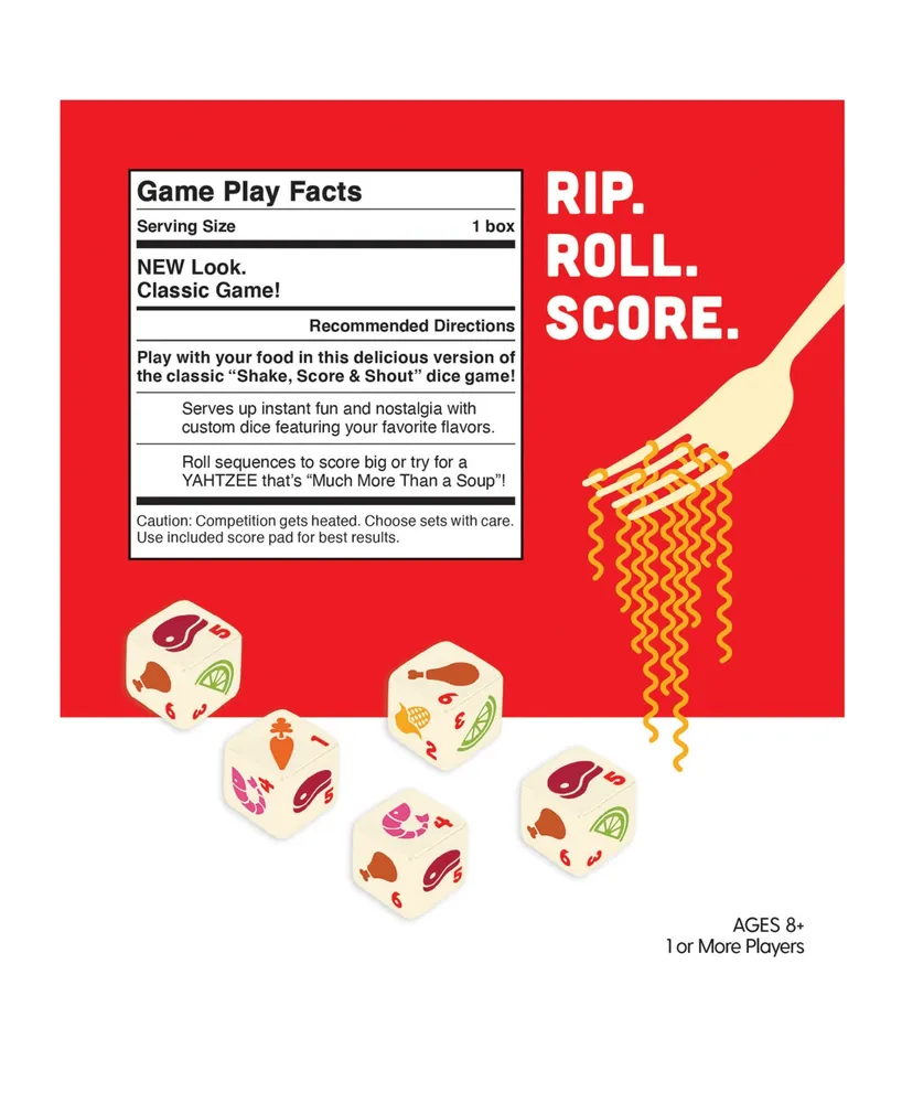 USAopoly Yahtzee Cup Noodles Game