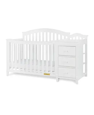 Afg Baby Furniture 46" Wooden Kali Ii 4 in 1 Convertible Crib and Changer