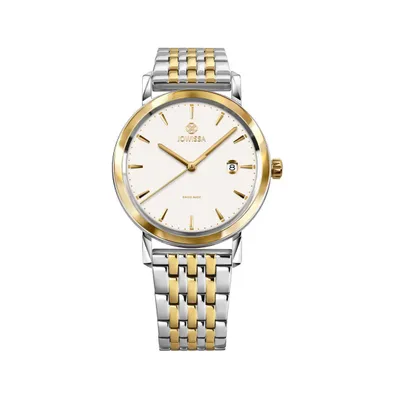 Magno Swiss Men's 40mm Watch - White Dial
