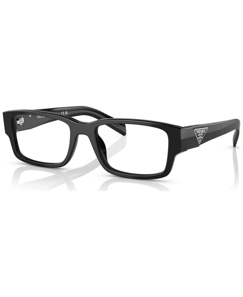 Prada Men's Rectangle Eyeglasses, Pr 07ZV55-o
