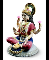 Lladro Goddess Sri Lakshmi Figurine