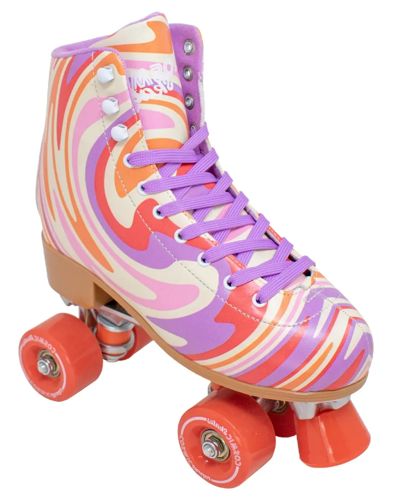 Cosmic Skates Women's Swirl Print Roller Skates