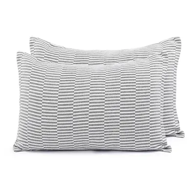 Textured Stripe Decorative Pillow - DKNY