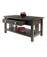 Winsome Stafford 18.11" Wood Coffee Table