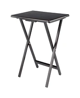 Winsome Allen 5-Piece Wood Snack Table Set