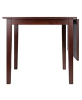 Winsome Perrone 29.13" Wood Drop Leaf Dining Table