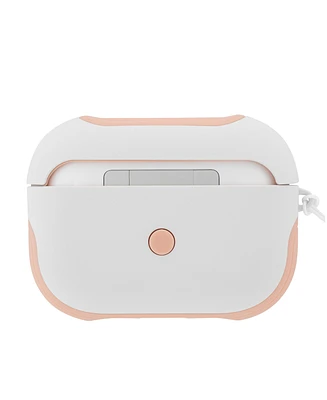 WITHit White and Pink Sport Cover designed for Apple AirPods Pro