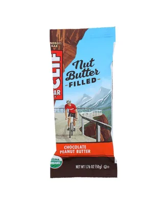 Clif Bar Organic Nut Butter Filled Energy Bar - Chocolate Peanut Butter - Case of 12