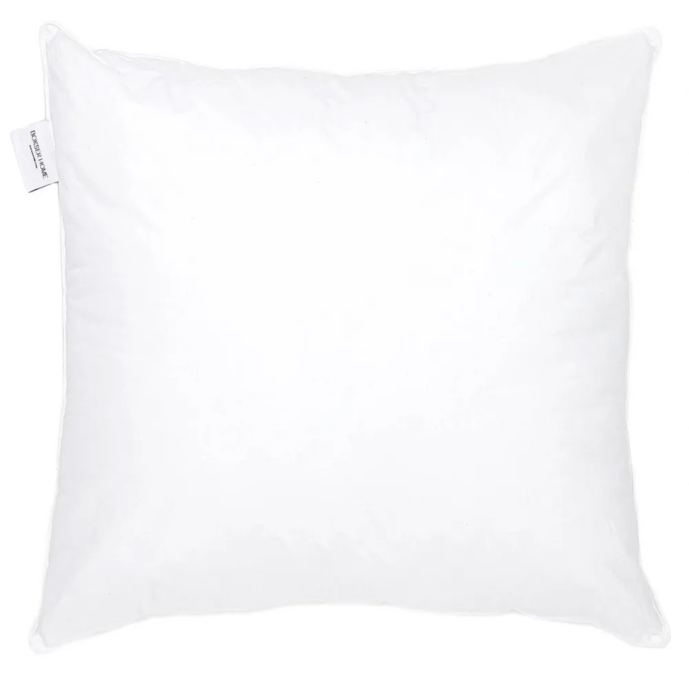 Bokser Home 26" x 26" Euro Down Alternative White Bed Pillow Insert