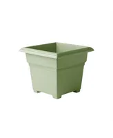 Novelty 26140 Countryside Square Tub Planter Sage - 14in